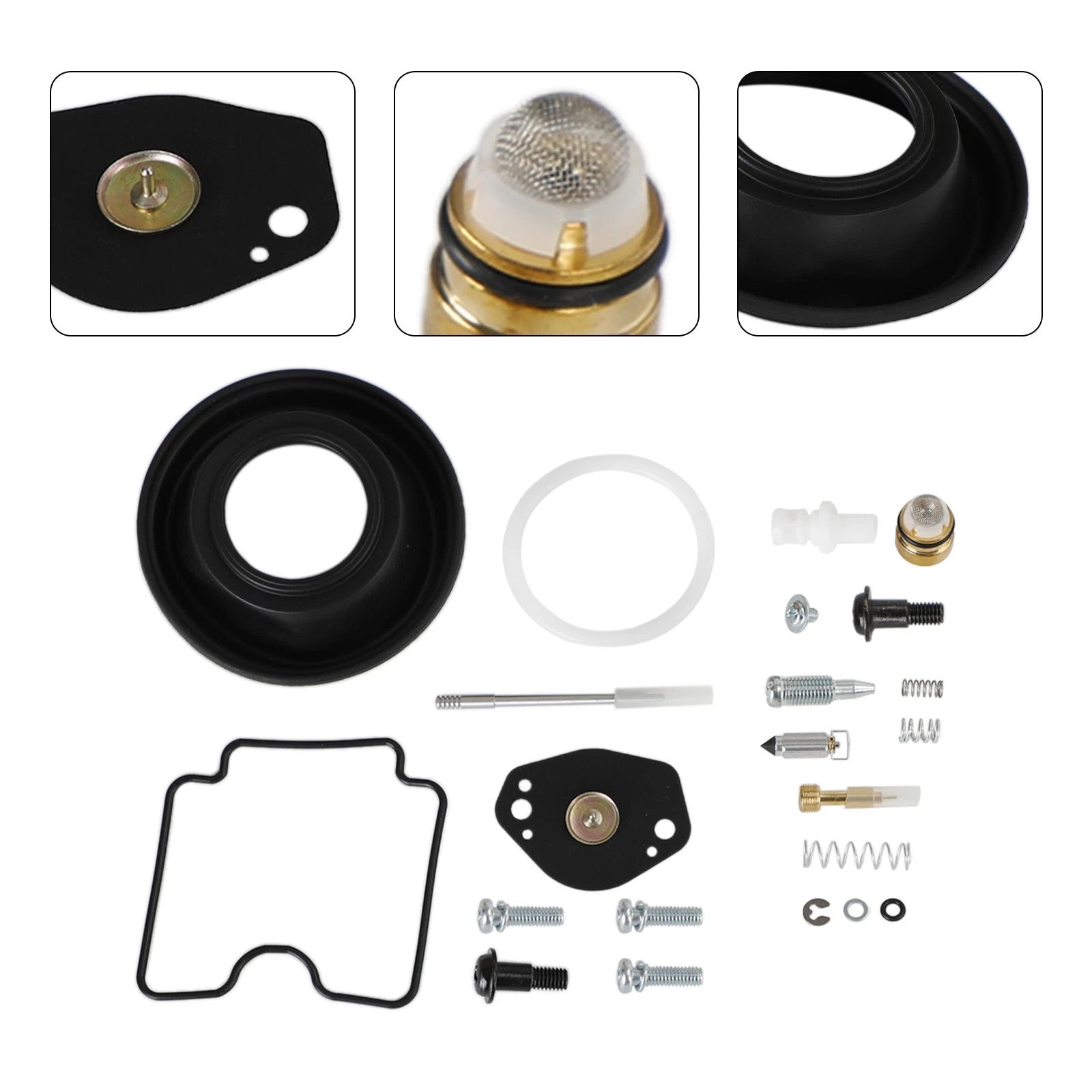Carburetor Rebuild Kit for Suzuki DRZ400 DRZ400E DRZ400S DRZ400SM (2000–2023)