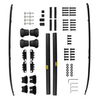 Set of 4 Roof Rack Luggage Carrier Side Rail + Cross Bar for Honda CR-V (2012–2016)
