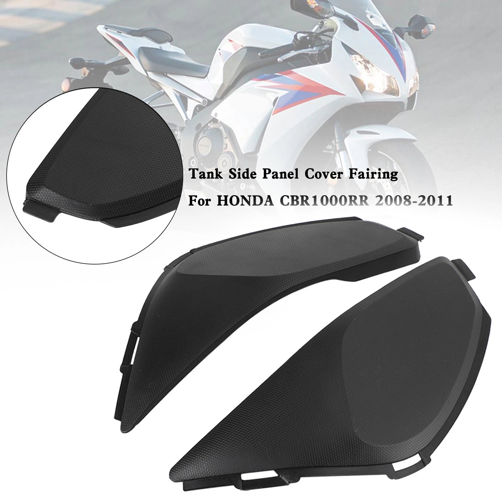 Gas Tank Side Trim Cover Panel for Honda CBR1000RR (2008–2011) T9