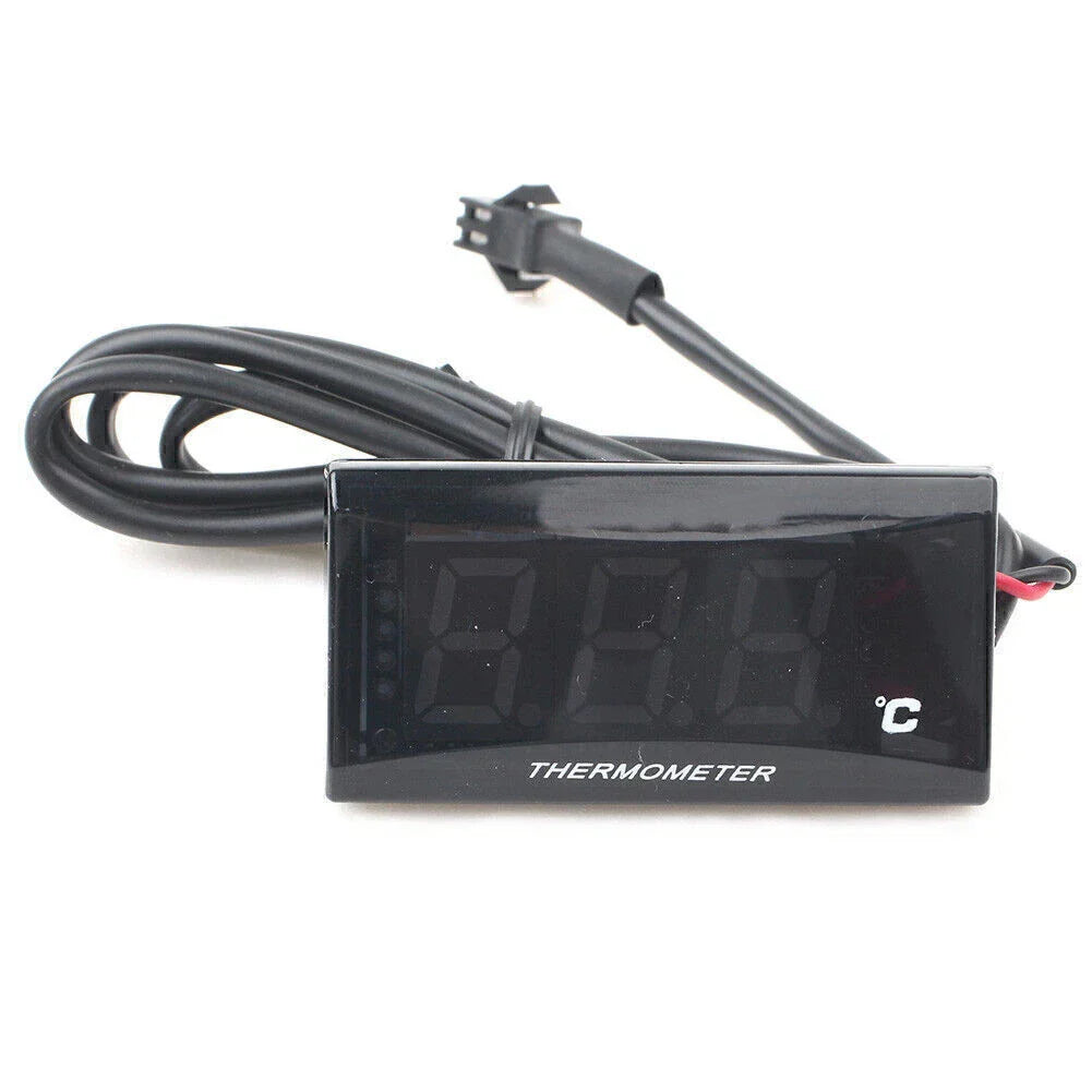 LED Digital Water Temp Gauge Meter for Racing Scooter Motor