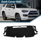 Dashboard Cover Mat for Subaru Levorg (2014–2020) Sun Protector Black Set of 1