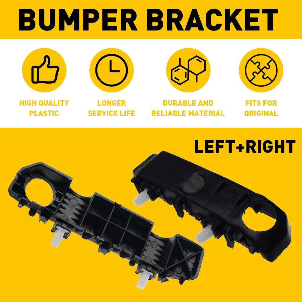 Set of 2 Front Bumper Support Brackets for Kia Soul (2014–2019)