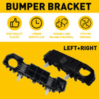 Set of 2 Front Bumper Support Brackets for Kia Soul (2014–2019)