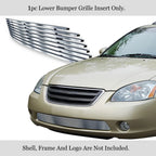 Stainless Steel Lower Bumper Billet Grille for Nissan Altima (2002–2004)