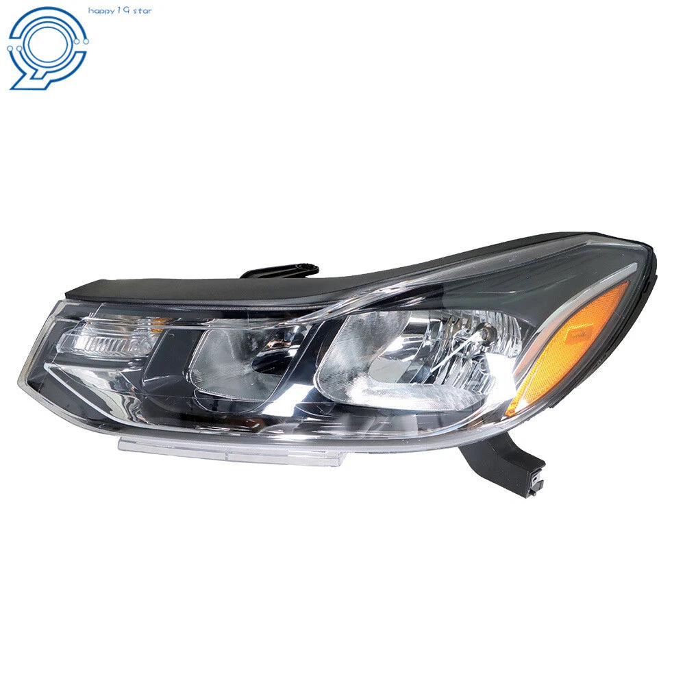 Left Side Headlight for Chevrolet Trax (2017-2019) Halogen Chrome Housing