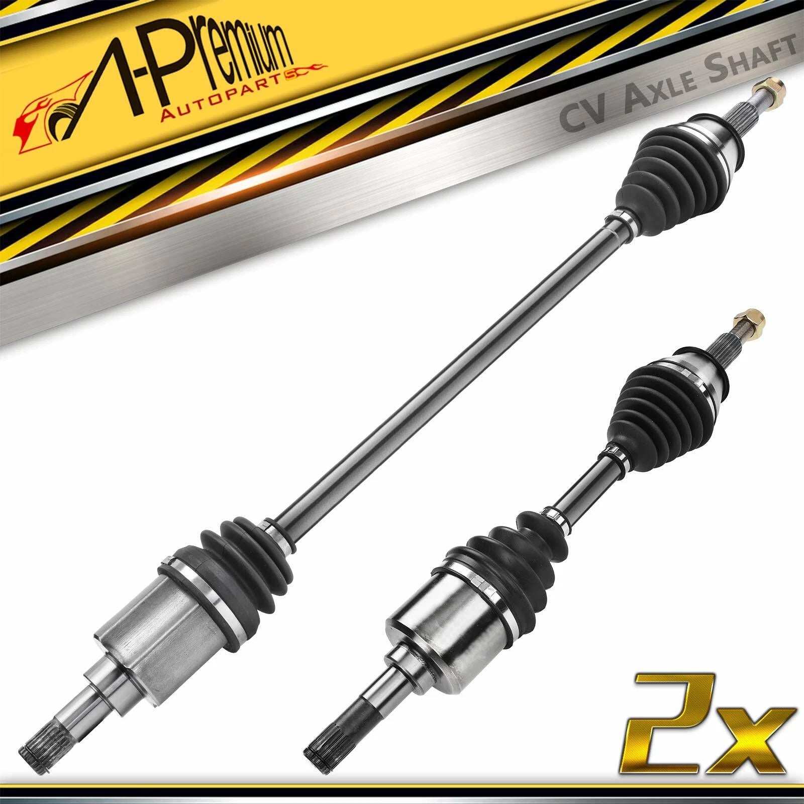 Pair Front Side CV Axle Assembly for Ford Focus (2002–2004)