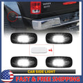 4X LED Light for Dodge Ram 3500 (2003â2009) Smoked White Side Fender Marker