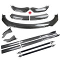 Front Bumper Lip Spoiler Splitter + Side Skirt for Toyota Camry (2018–2023)
