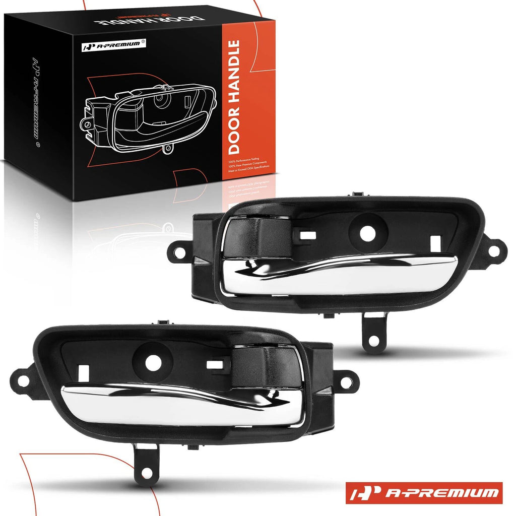 2X Front Textured Interior Door Handle for Nissan Altima (2002–2022)
