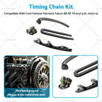 Timing Chain Kit for Ford Fairmont Falcon BA BF FG 6cyl 4.0L (2002–2014)