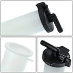 Coolant Fluid Overflow Tank Reservoir Bottle + Cap for Hyundai Accent (2009–2011)