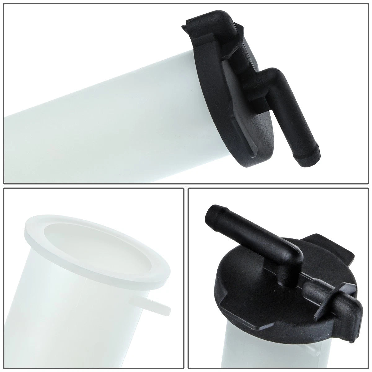 Coolant Fluid Overflow Tank Reservoir Bottle + Cap for Hyundai Accent (2009–2011)
