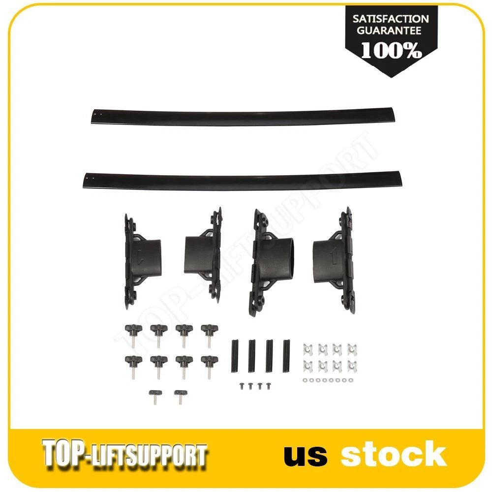 Luggage Cross Bar Roof Rack for Toyota Highlander (2008–2013) Black