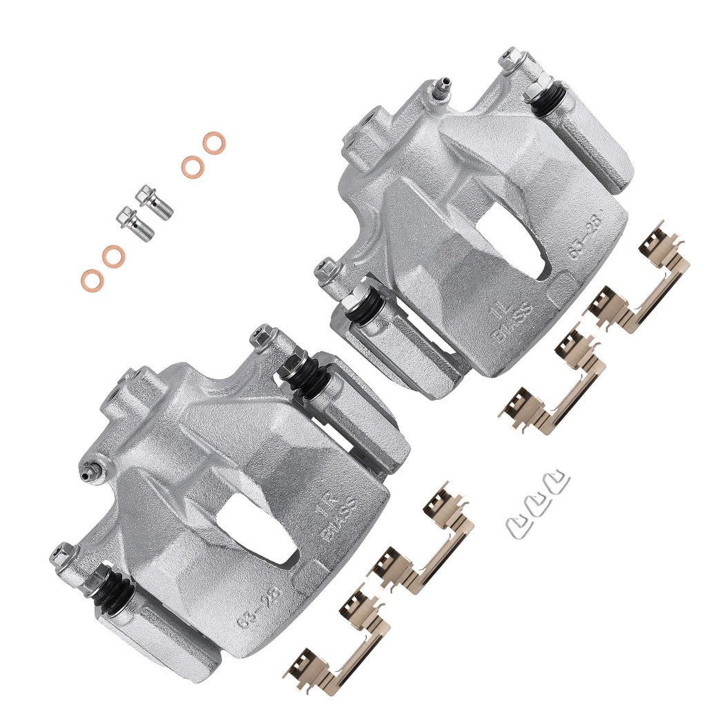 Front Disc Brake Caliper w/ Bracket for Toyota Camry (2005–2006) 19-B2714/19-B2715
