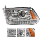 Left Driver Headlight for RAM 1500 2500 3500 (2013–2018)
