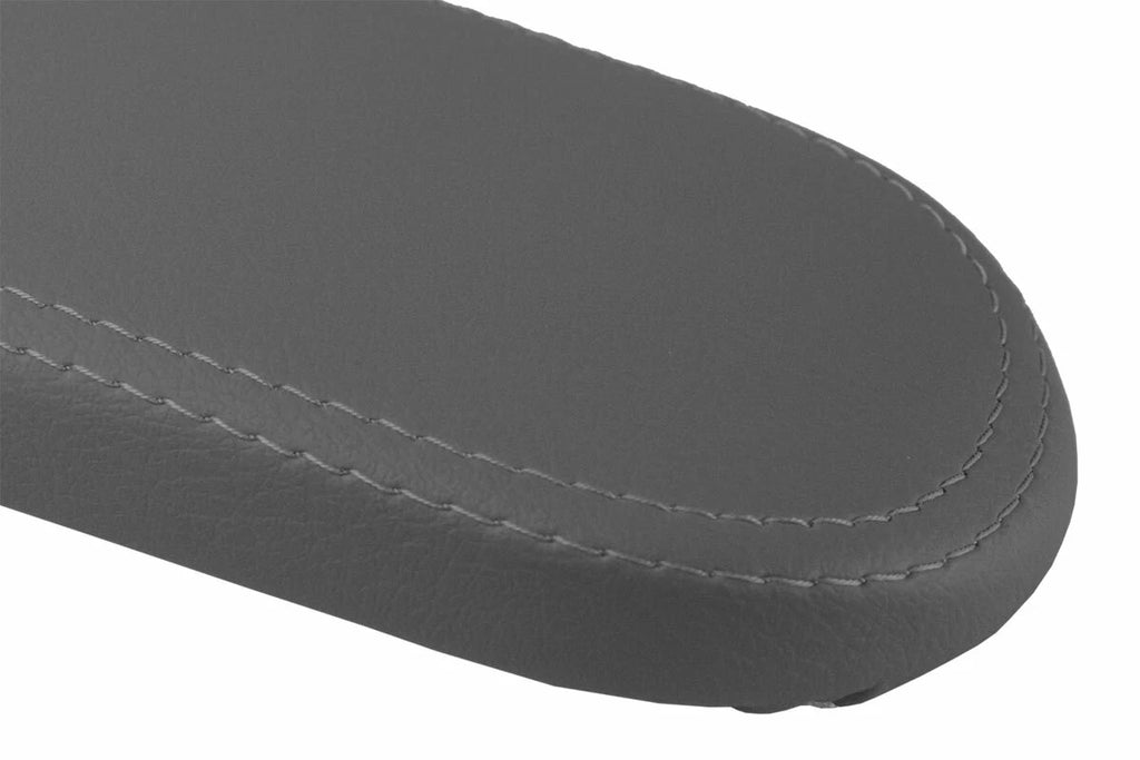 Leather Console Lid Cover for VW Jetta Golf MK4 (1999–2004) Dark Gray