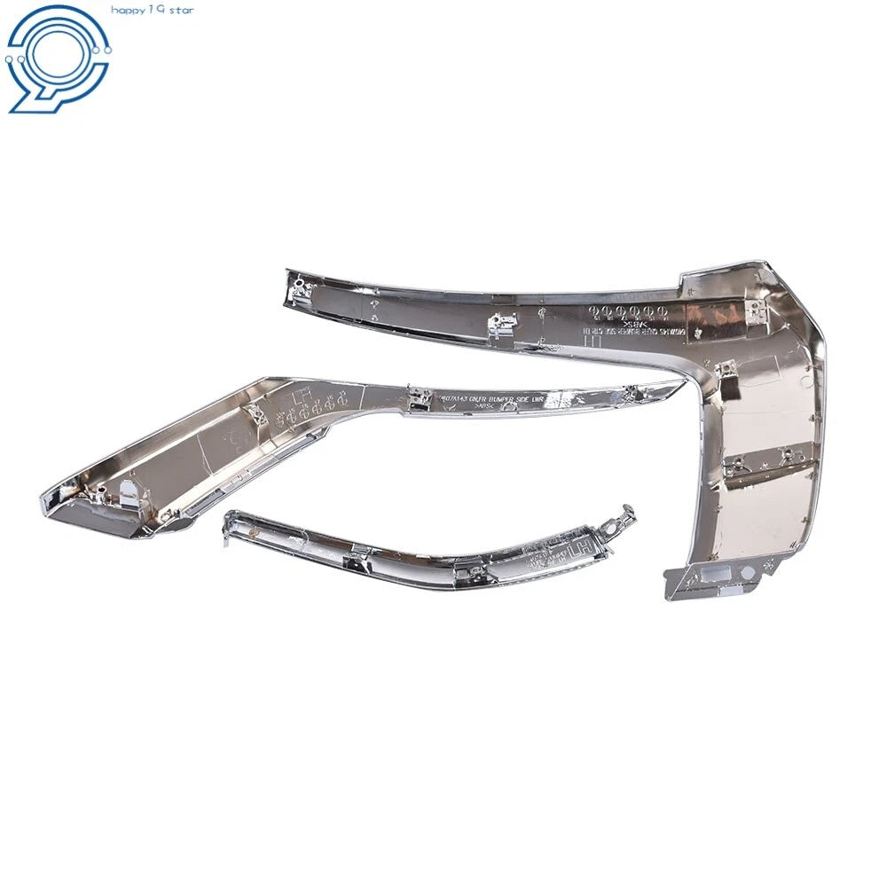 Upper Grille and Front Bumper Trim for Mitsubishi Outlander (2016–2018)