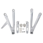 Passenger Footrest Footpegs Brackets for Honda CBR600RR 2005-2006