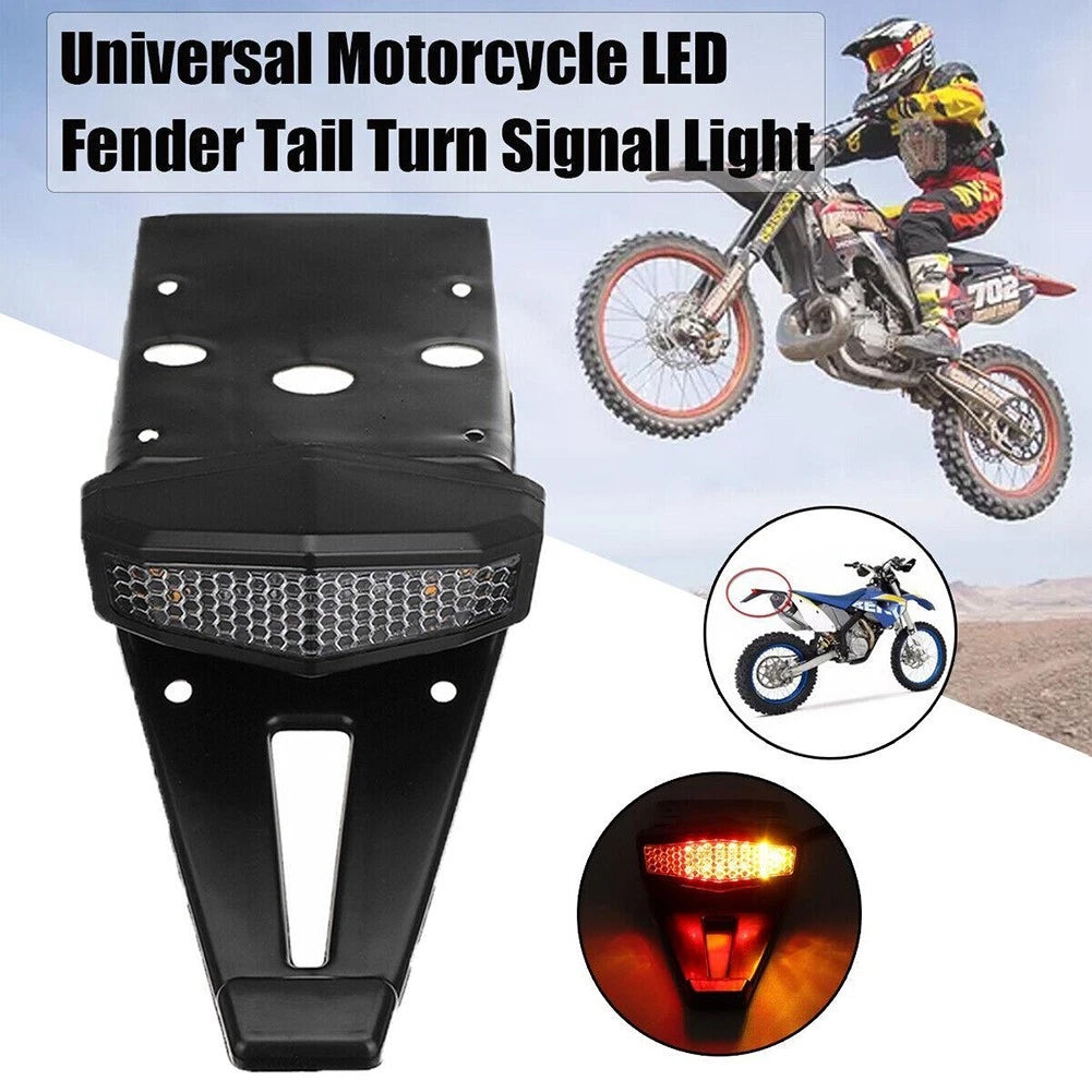 Tail Light with Bracket for Enduro Bike (RHD)