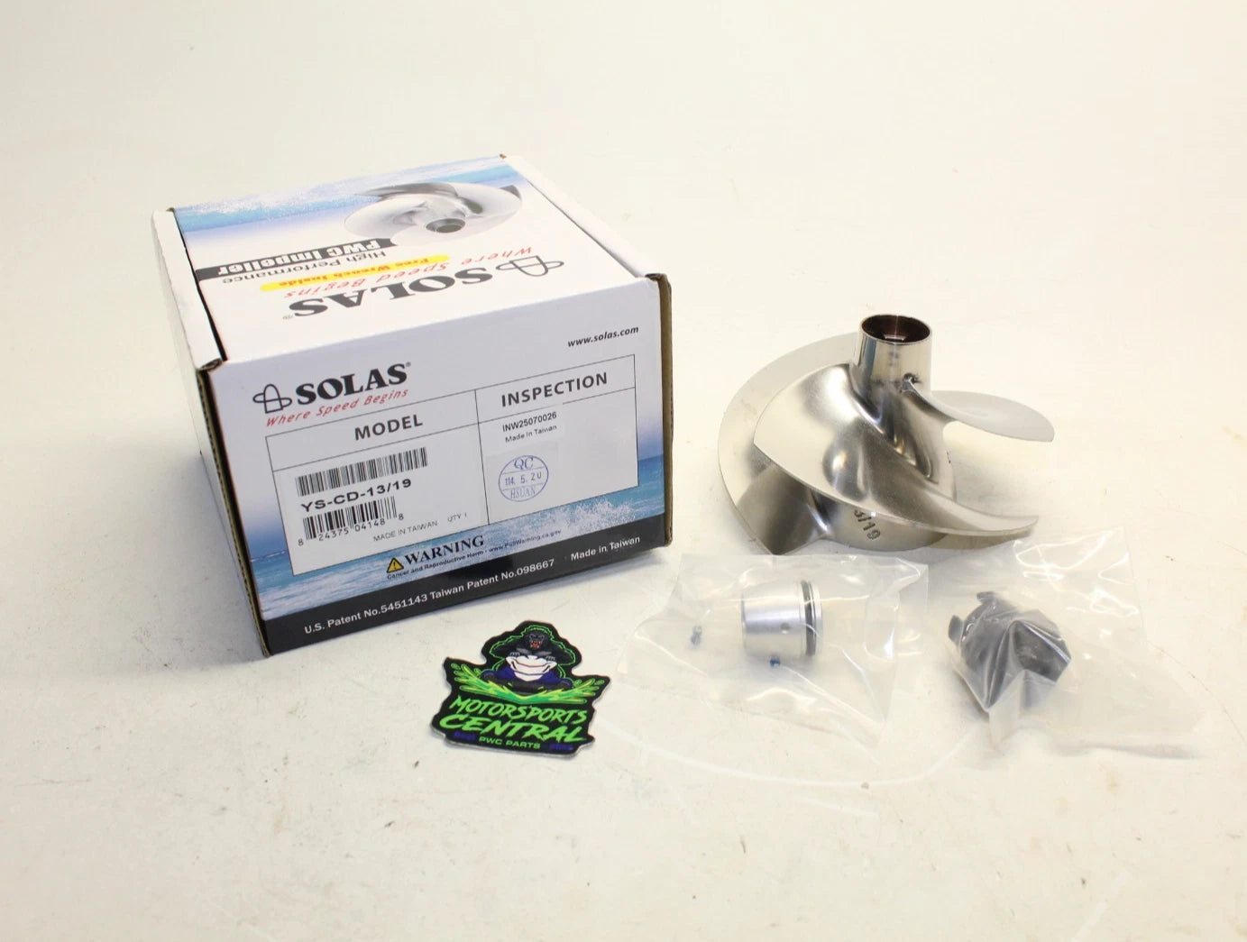 155mm Impeller for Yamaha Waverunner VXR VXS FX HO 1.8 (2010–2023) YS-CD-13/19