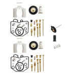 2X Carburetor Repair Rebuild Kit for Honda Hawk 400 CB400T (1980–1981)