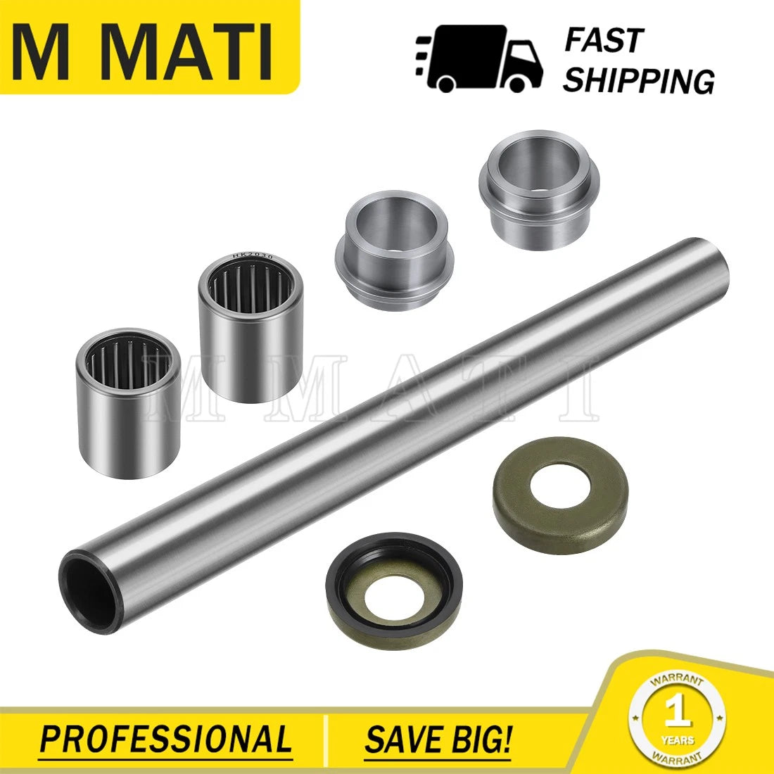 Swing Arm Bearing Bushing Kit for Honda TRX250R (1988–1989)
