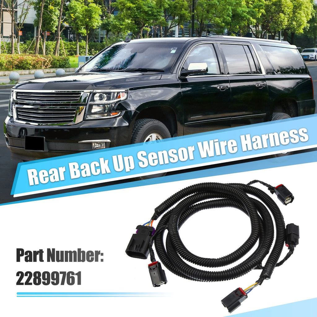 Rear Back Up Sensor Wire Harness for Chevy Suburban Tahoe (2007–2014)