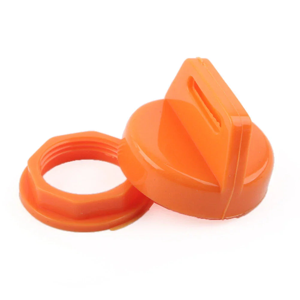 Ignition Key Cover w/Nut Orange ABS for Polaris RZR XP 800-1000, Ranger, Sportsman