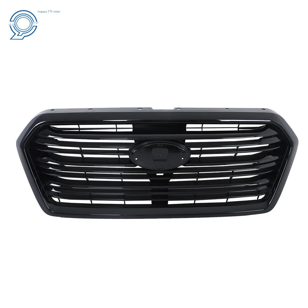 Front Bumper Upper Grille for Subaru Ascent (2019–2022) Glossy Black
