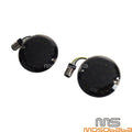 Integrated LED Lens Cover Front Turn Signal Light for Harley FLHT FLHR FLSTN