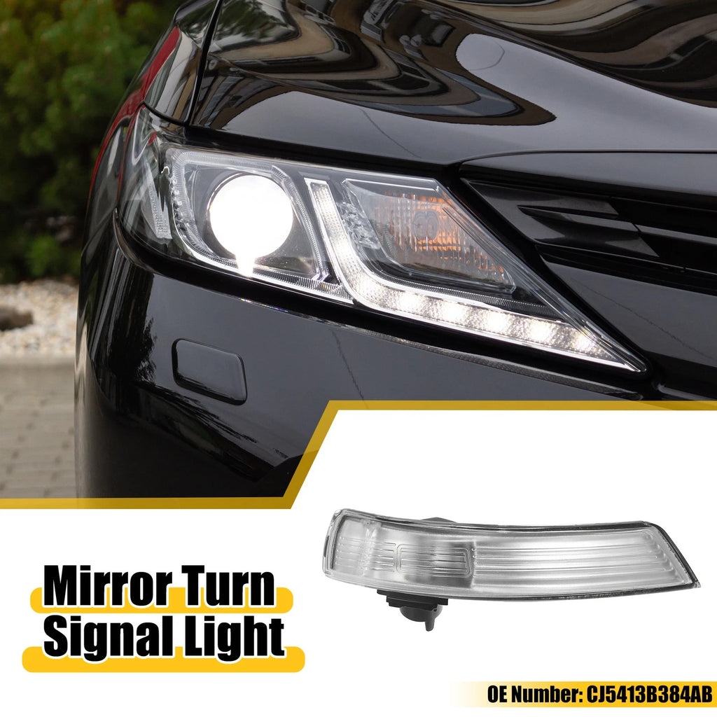 Front Left Side Mirror LED Turn Signal Light No.CJ5413B384AB for Ford Focus (2012–2018)