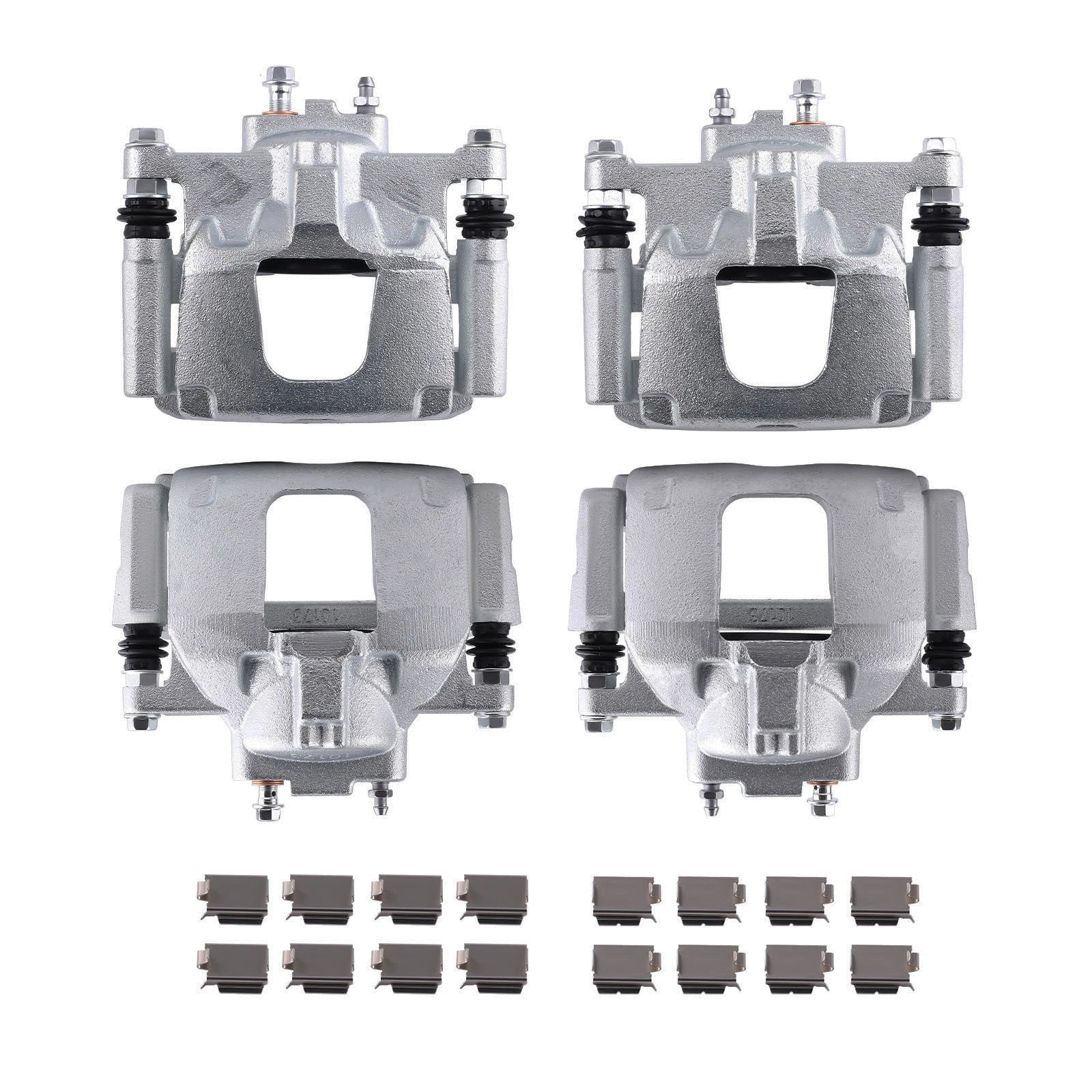 Front & Rear Disc Brake Calipers with Bracket for Jeep Wrangler (2007–2018)