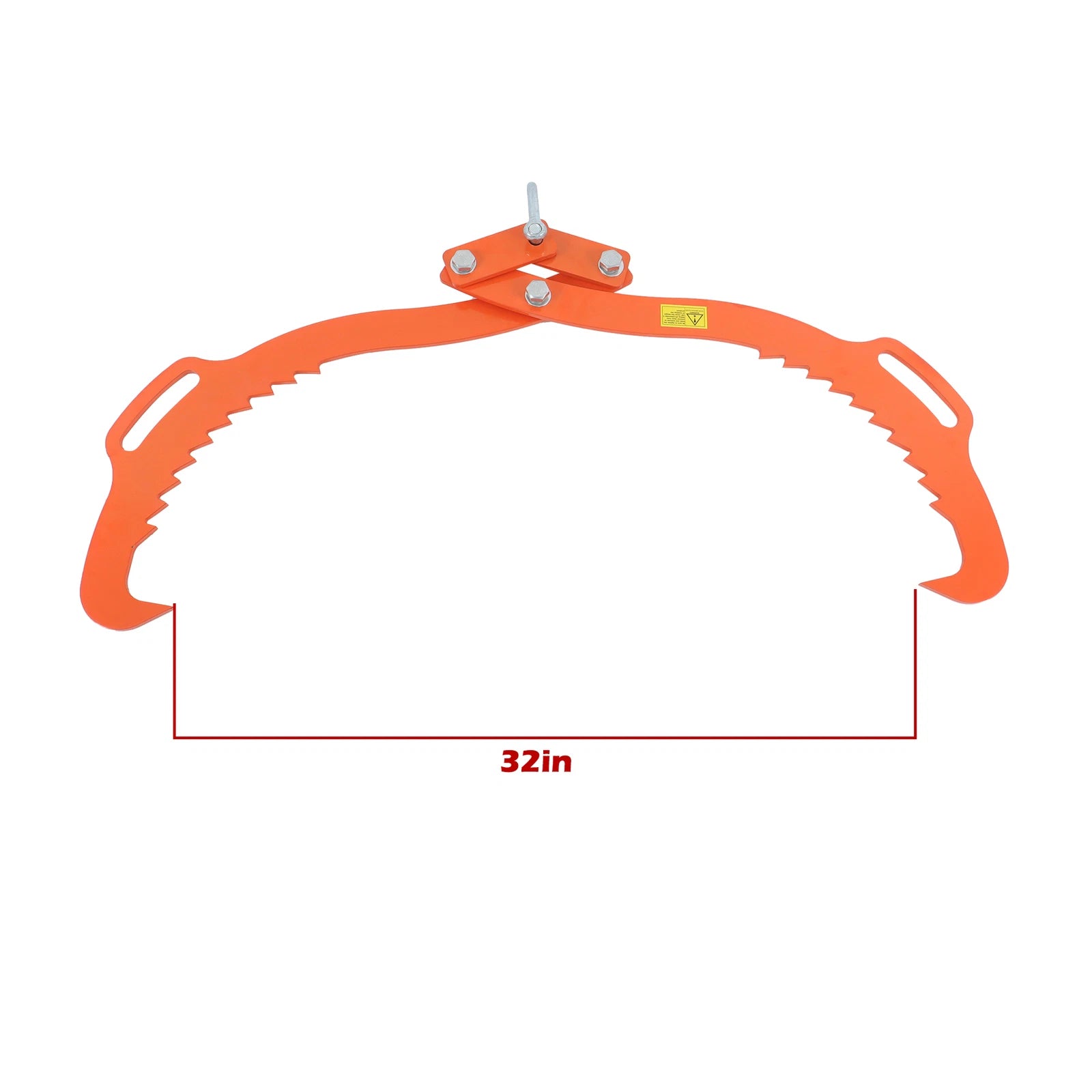 32in Log Lifting Tongs for Timber Grapple (Heavy Duty)
