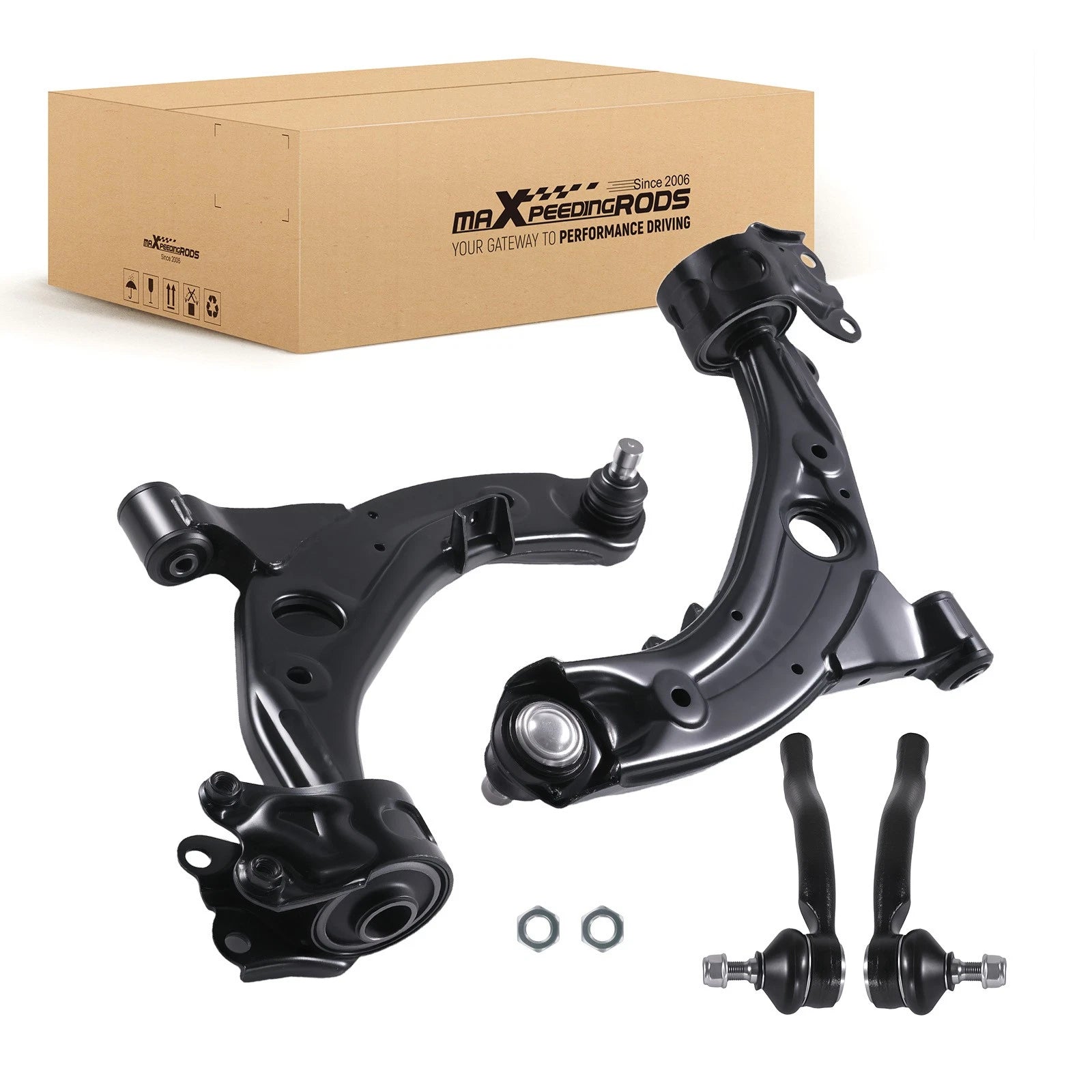 Front Lower Control Arm Assembly Tie Rod Kit for Mazda CX-7 (2007–2012) K620896