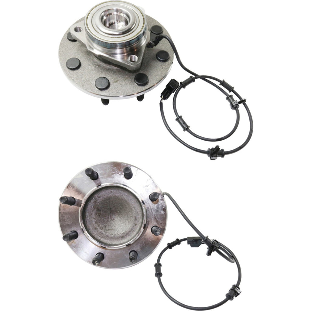 Wheel Hubs for Dodge Ram 2500 (2003–2005) Front LH & RH with Bearing & Sensor