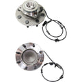 Wheel Hubs for Dodge Ram 2500 (2003–2005) Front LH & RH with Bearing & Sensor