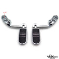 Chrome 5" Long Foot Peg Kit for Honda GoldWing Yamaha Roadstar