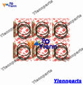 Piston Ring Set for Mitsubishi Caterpillar Forklift Loader Grader (S6F)