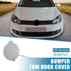 Front Bumper Tow Hook Cover for Volkswagen Golf 6 MK6 (2009–2013) 5K0 807 241