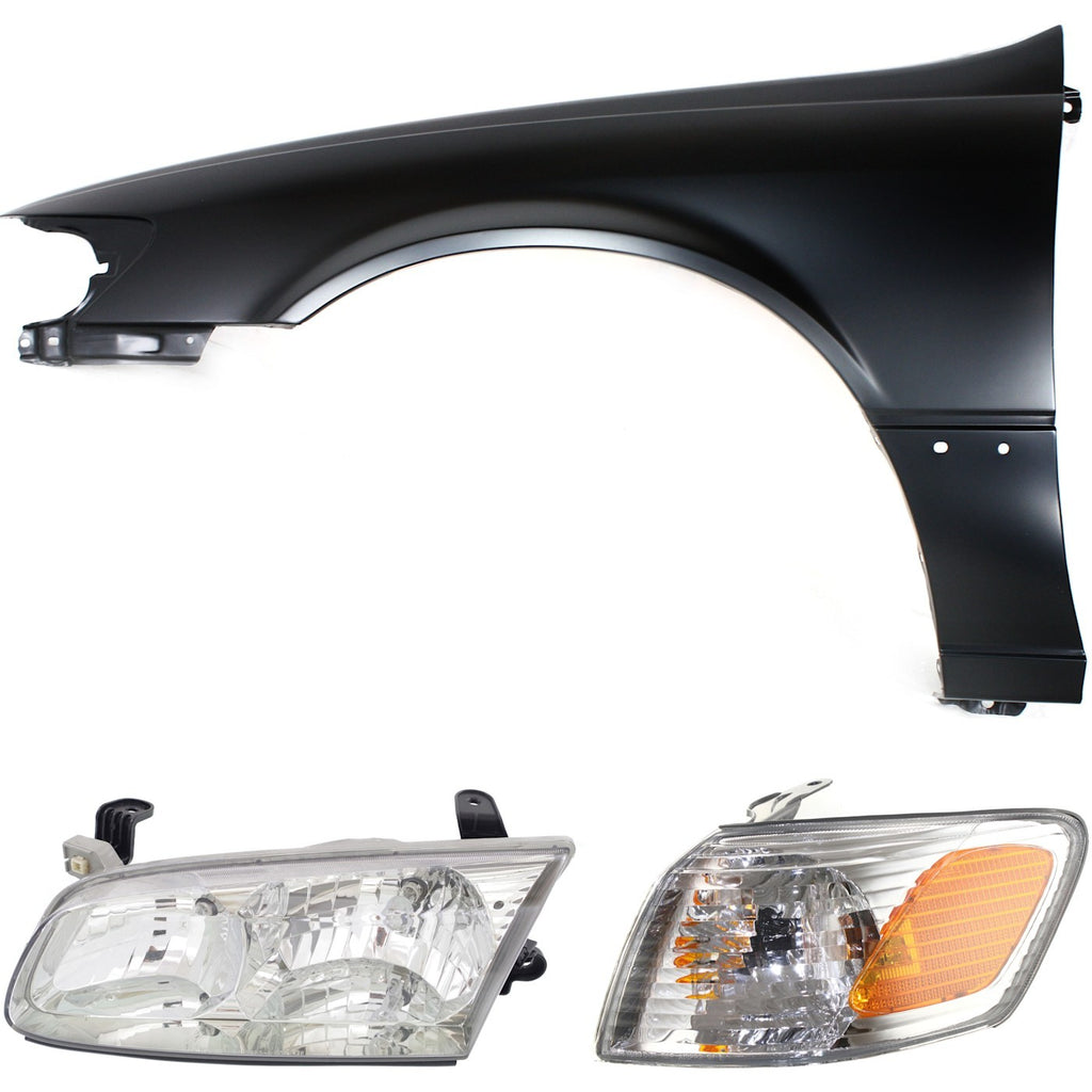 Driver Left Side Fender Quarter Panel for Toyota Camry (2000–2001)