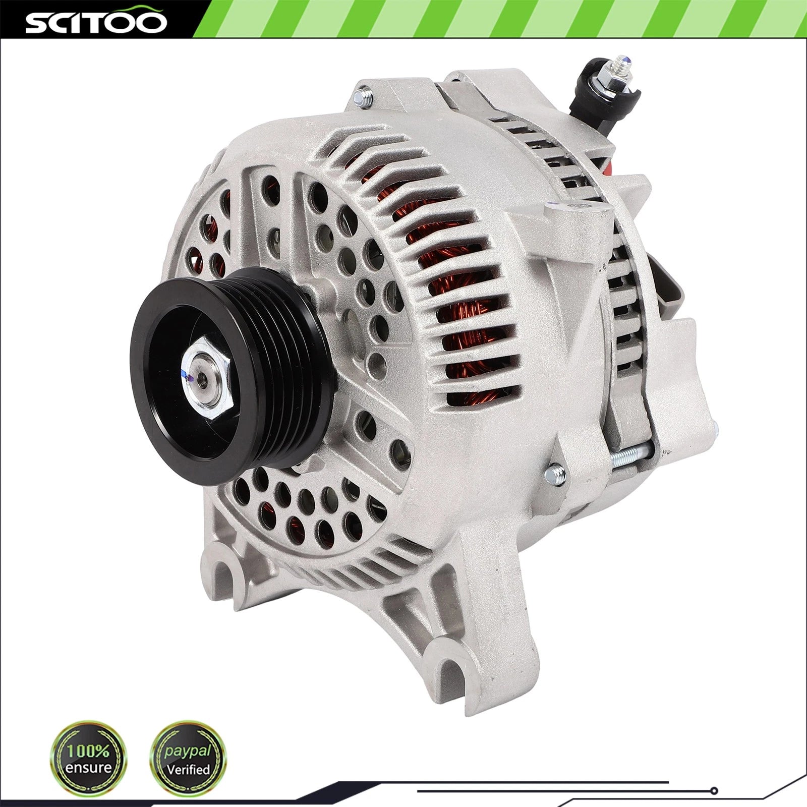 Alternator for Ford F53, F-550 Super Duty V10 6.8L (2005–2009)