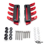 Front Red CNC Crash Slider Protector for Kawasaki Versys 650 ZX10R (2015–2023)