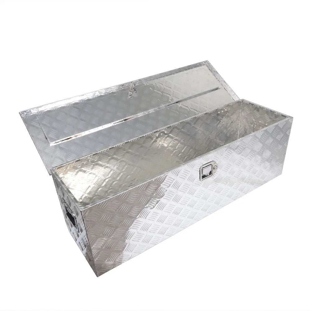 5 Bar Tread Aluminum Tool Box for Trailer Under Body (49" x 15" x 15")