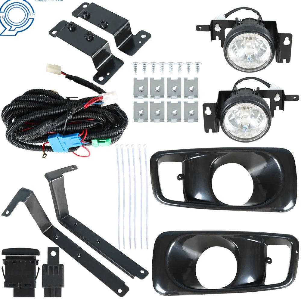 Pair of Front Fog Lights for Honda Civic (1999–2000) - Left + Right