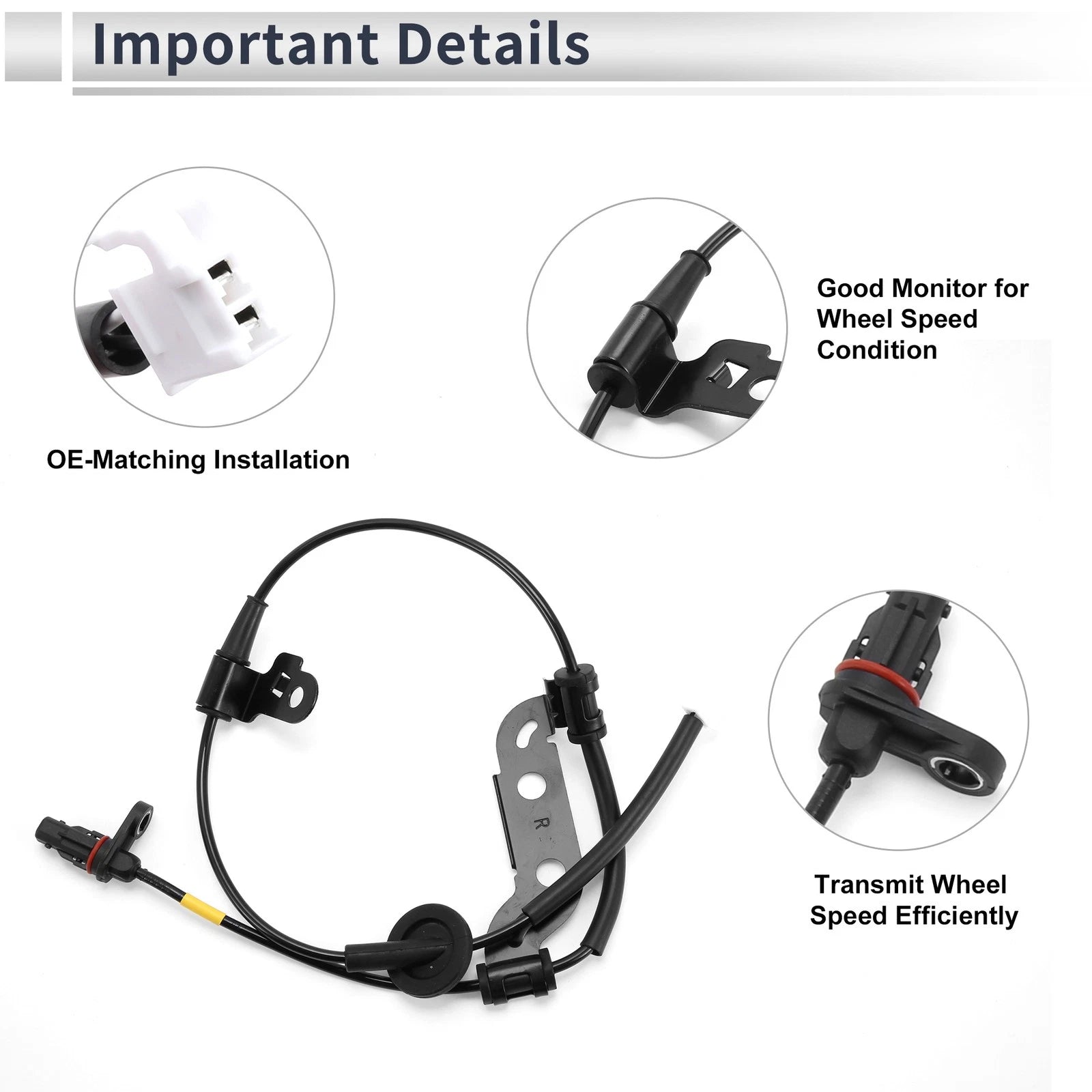 ABS Wheel Speed Sensor No. 599303Q000 for Hyundai Sonata (2011–2014)