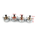 4 x Chrome Spark Plug Head Bolt Cap Covers for Harley Twin Cam (1999-2017)