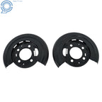 Set of 2 Rear Brake Dust Shields for Ford F-250 (2005–2010)