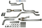 2.5" Dual Exhaust Kit for Toyota Tundra (2014–2021) Glasspack Chrome Tip