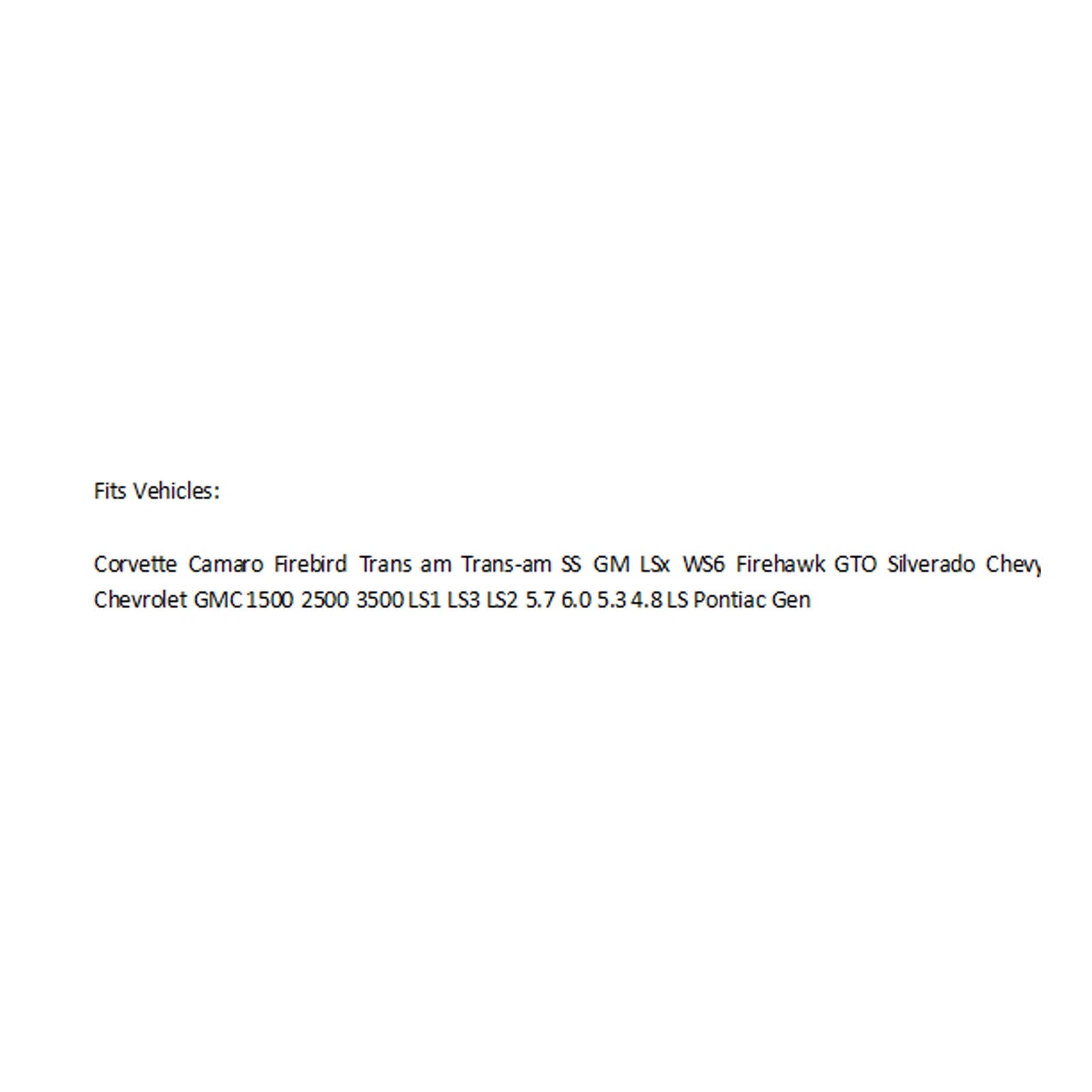 Valley Pan Cover Gasket for Chevy Express GMC Sierra Hummer H2 Cadillac (2003–2009)