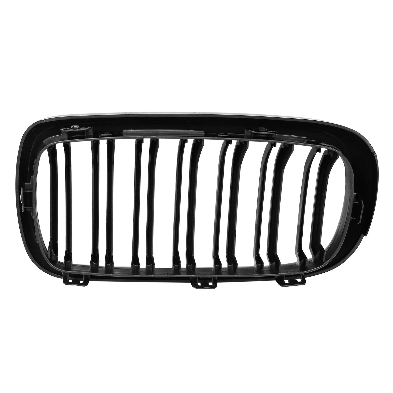 Glossy Black Front Kidney Grill Hood Grille Double Slat for BMW X5 (2014-2018)